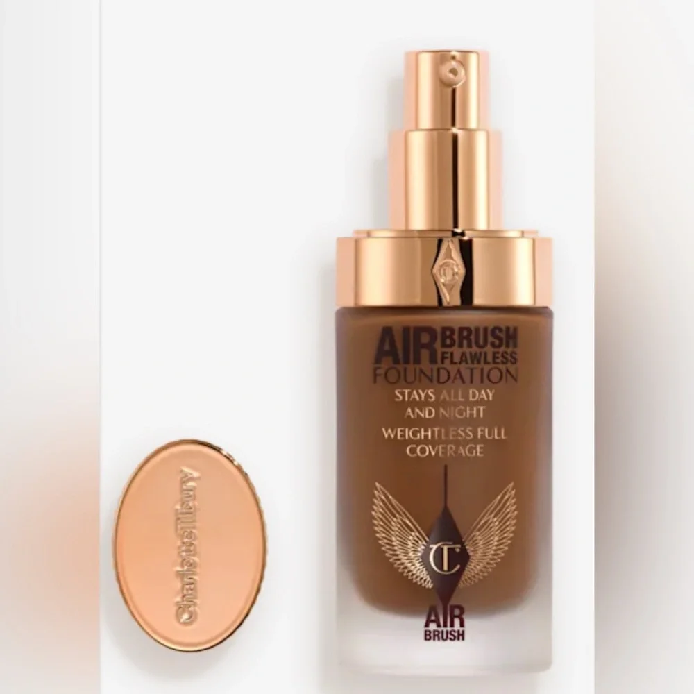 Charlotte Tilbury Airbrush Flawless Foundation - Deep Brown